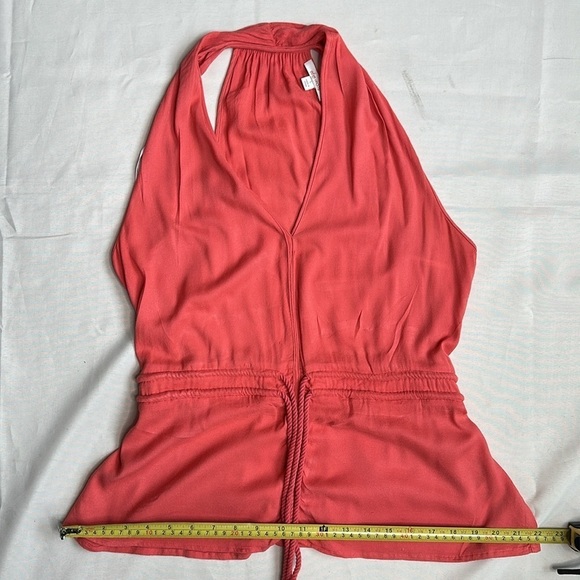Ella Moss Peachy/Orange Halter Top - Picture 11 of 11